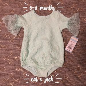 Baby girl lace onesie